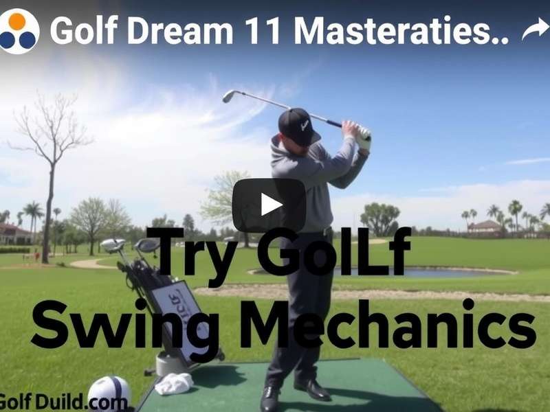Golf Swing Mechanics